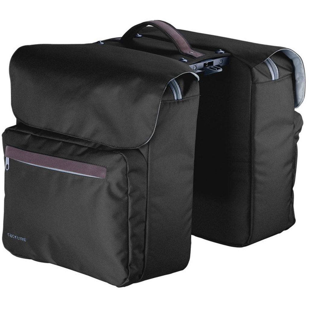 Dubbele Racktime Ture - Carbon Black 24.5 Liter Dubbele Racktime Ture - Carbon Black 24.5 Liter